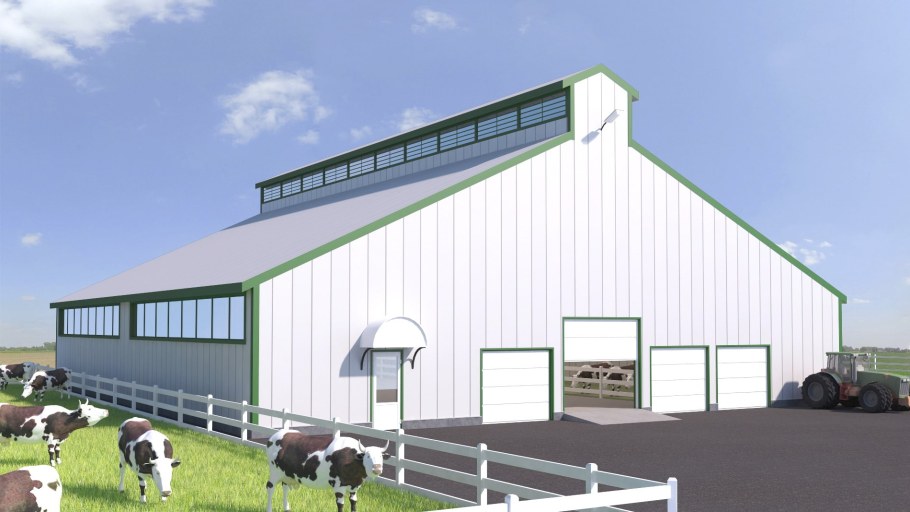 Ферма коровник Телятник