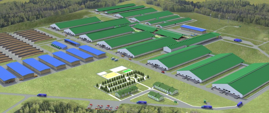 Очистные сооружения животноводческих комплексов