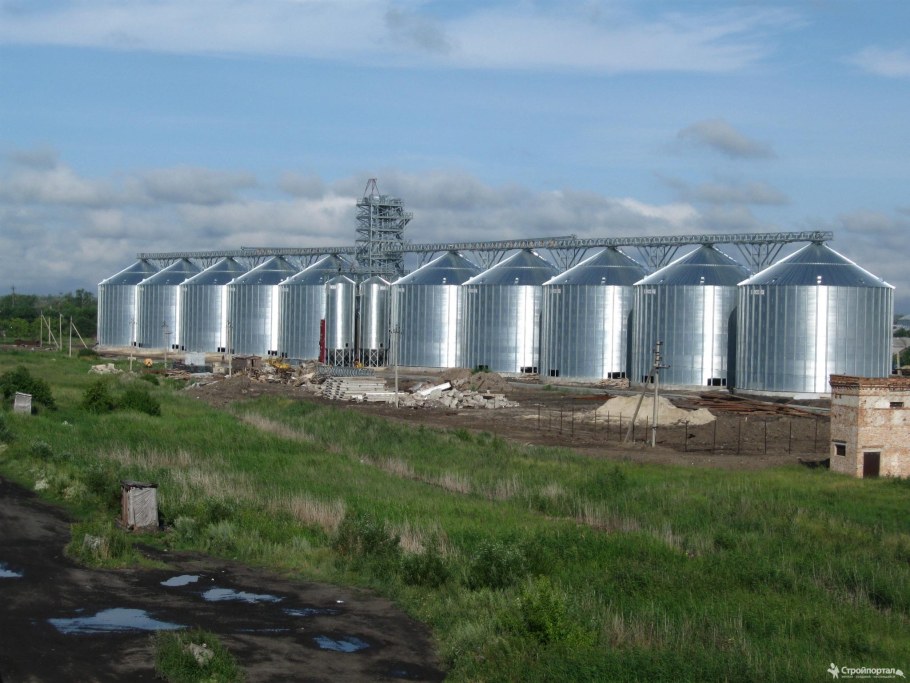 Элеватор для хранения зерна США