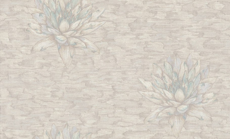 Обои флизелиновые кувшинки