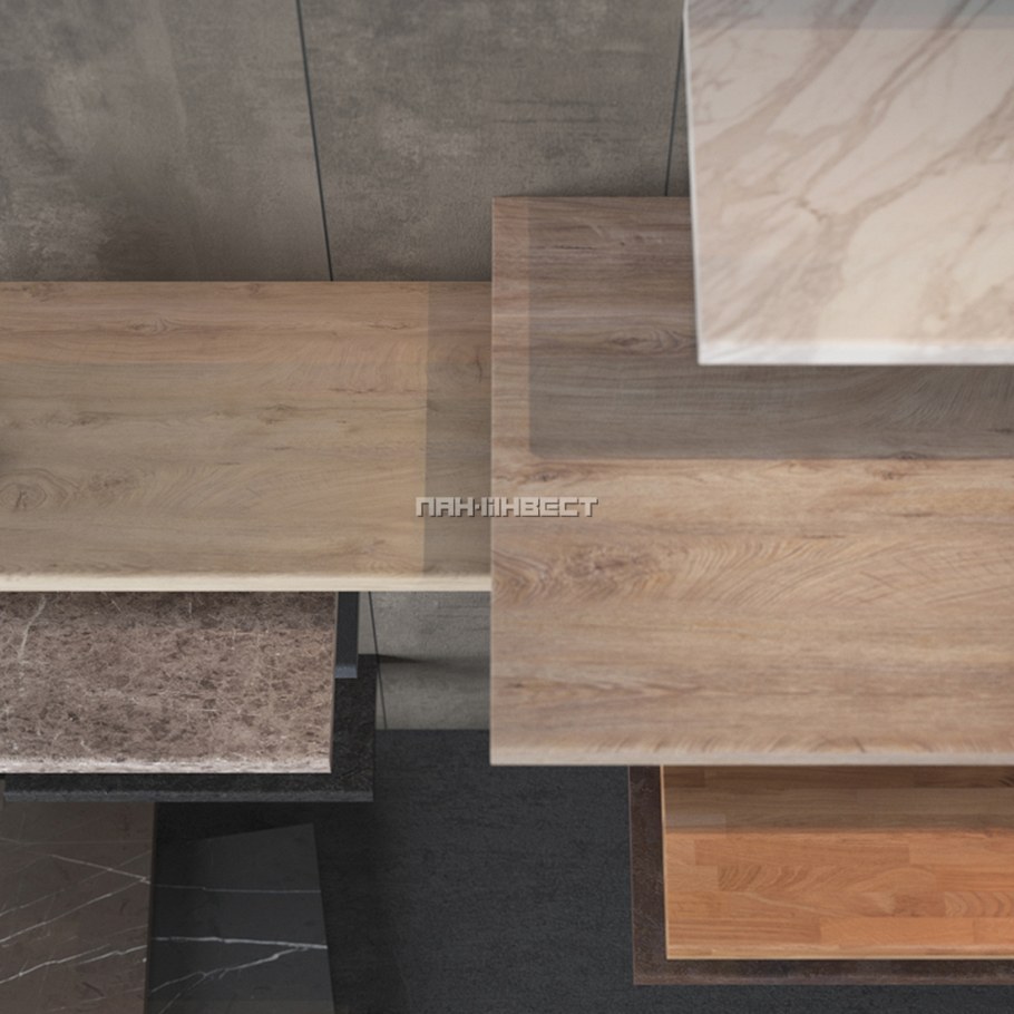 K105 pw дуб Эндгрейн необработанный