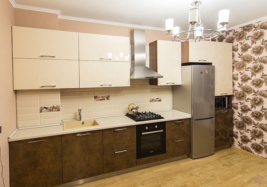 Кухня ваниль матовая