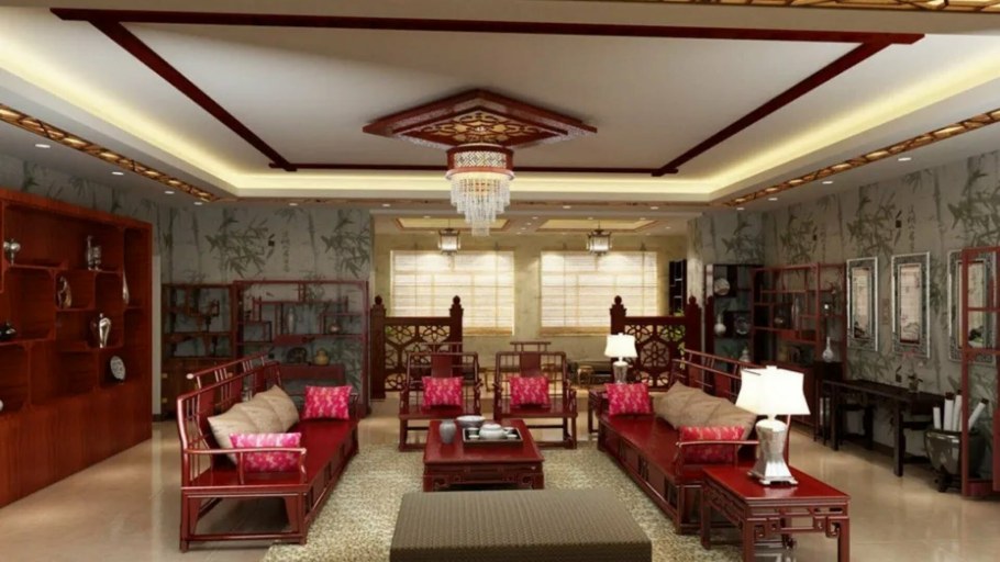 Кабинет в китайском стиле