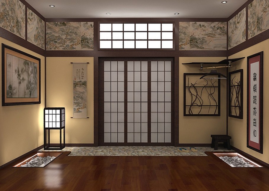 Японские двери Сёдзи