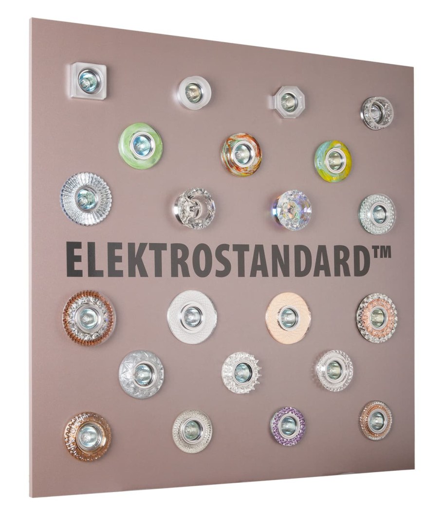 Потолочные светильники стенд