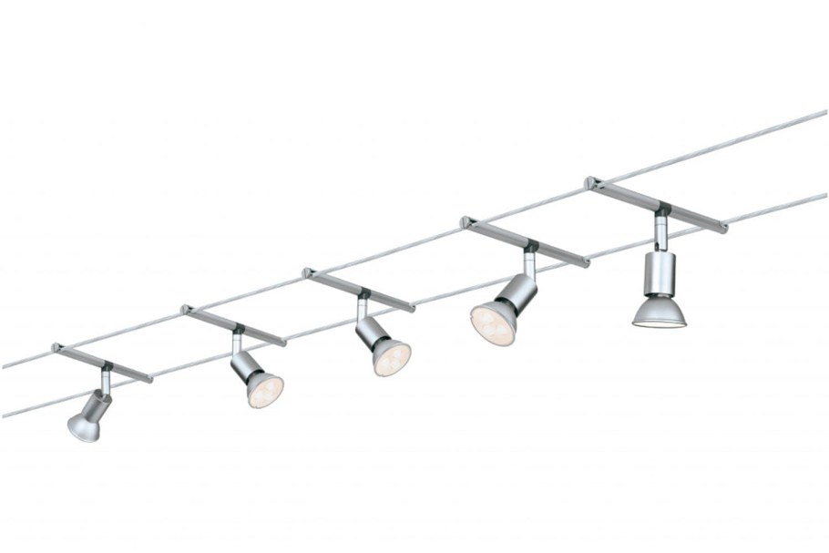 Струнный светодиодный светильник Paulmann wire System 2line Tom 94083