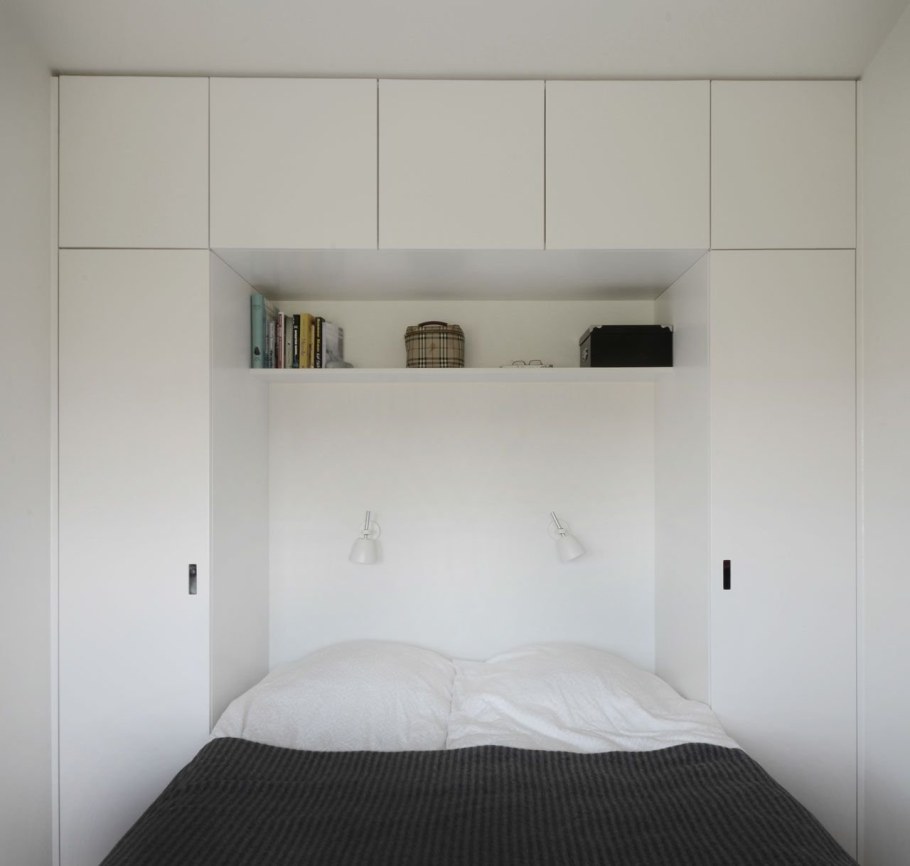 Шкаф вокруг кровати икеа