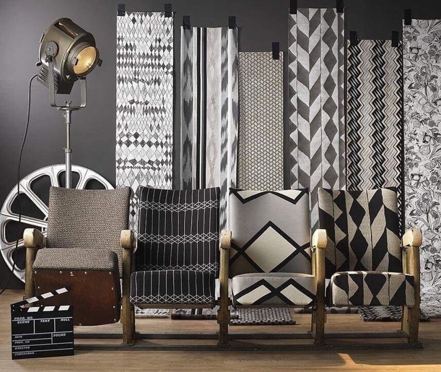 Ткани в интерьере