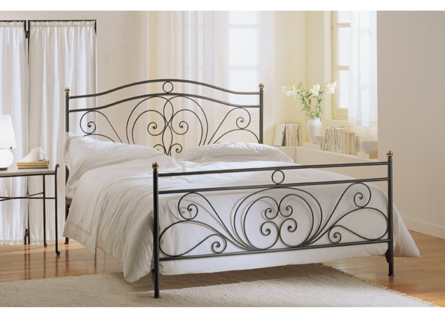 Кованые кровати двухспалки