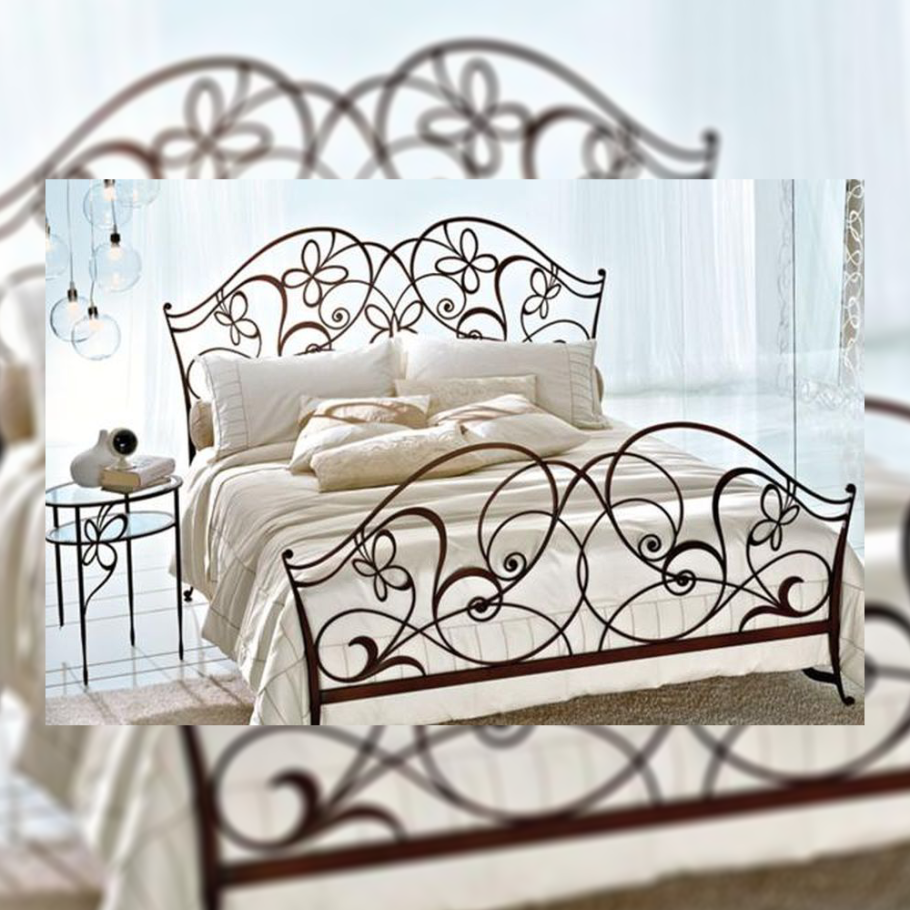 Кровать Верона 2 кованная