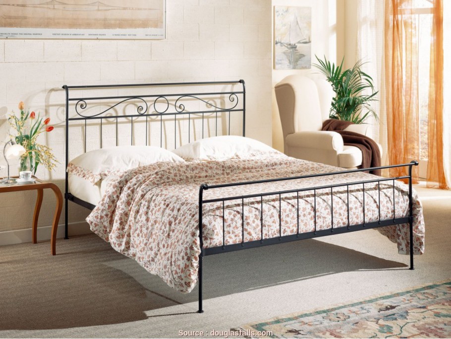 Кровать металлическая двуспальная 1800х2000 Аскона