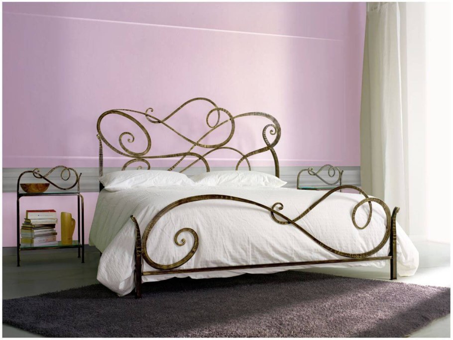 Кровать из ковки
