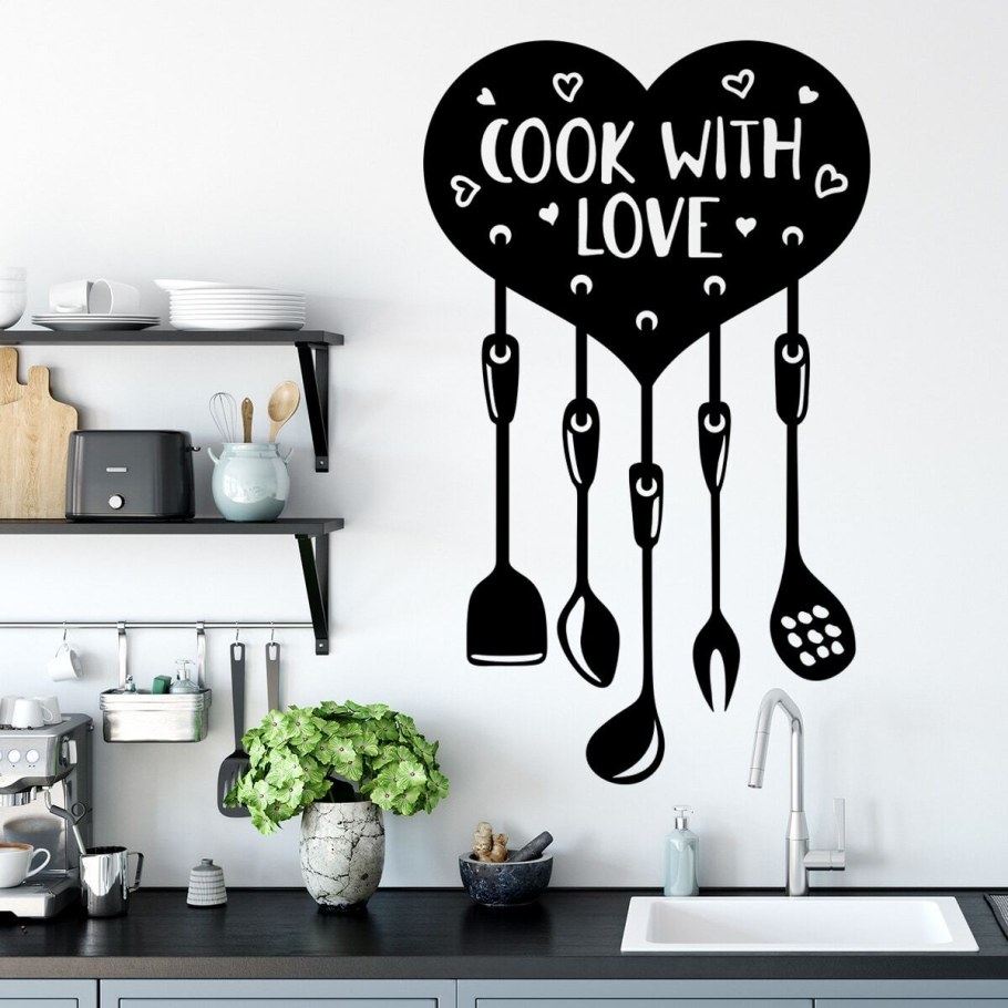 Наклейки для кухни на дверцы