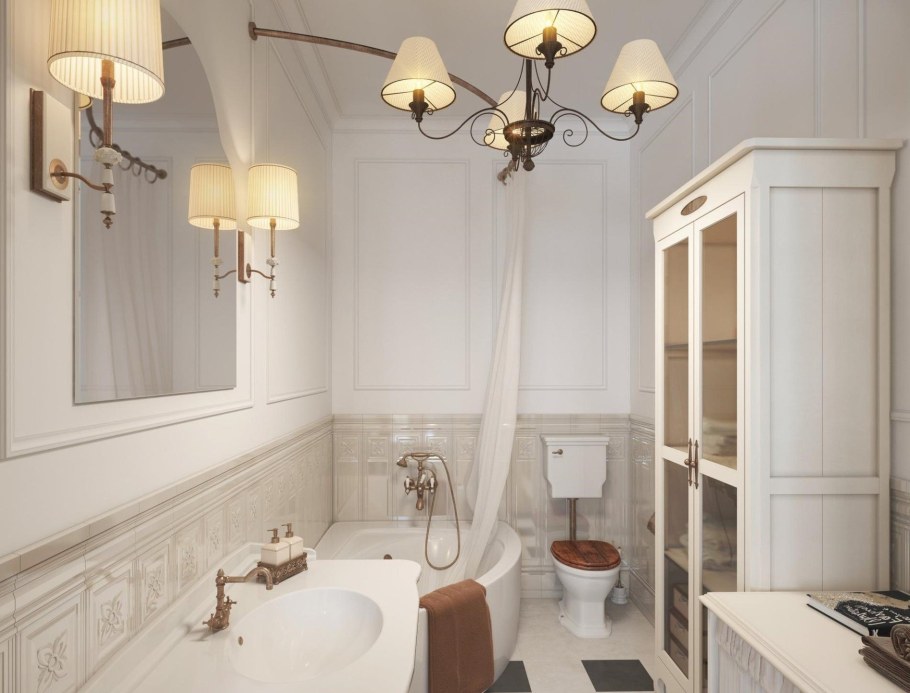 Ванная во французском стиле