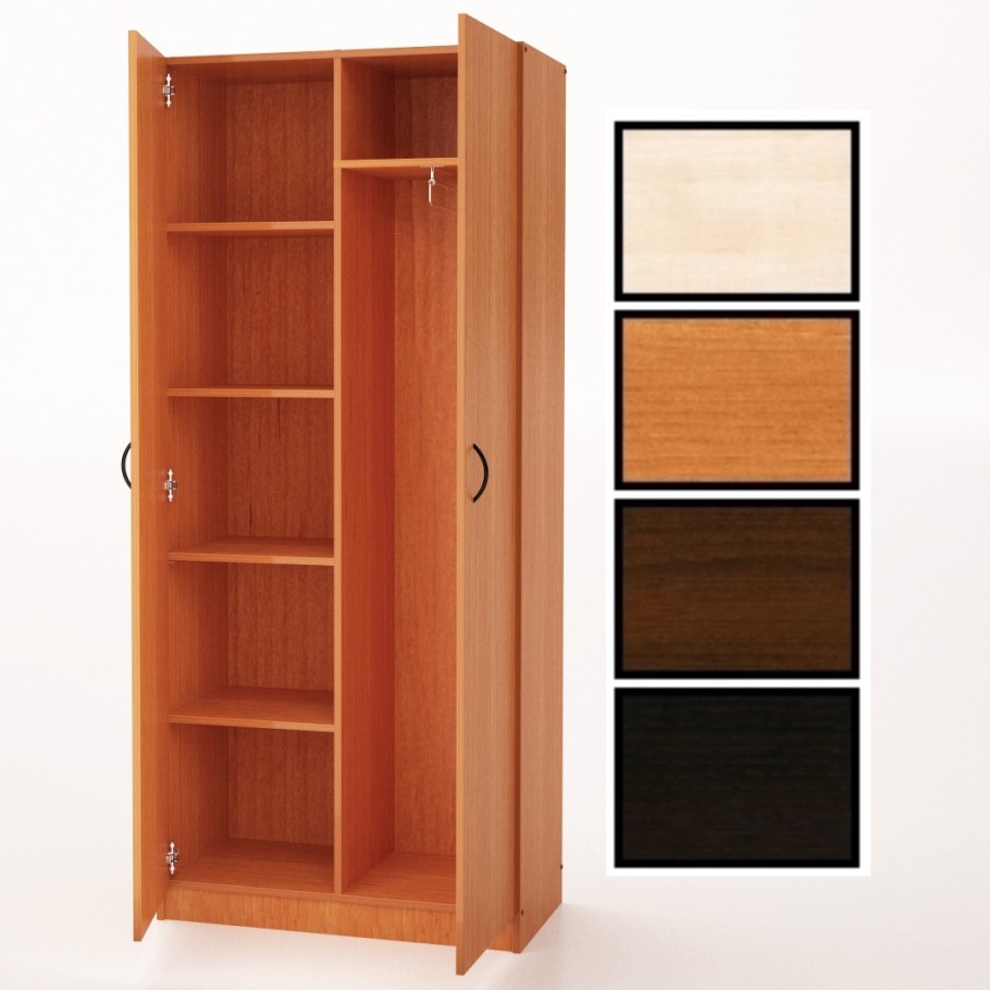 Шкаф офисный со стеклом, 755×376×2000 шл18