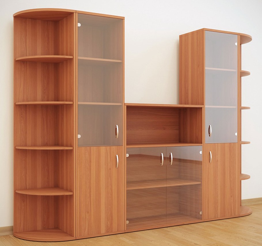 Угловые стенки для офиса