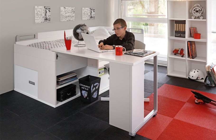 Кровать Gautier + письменный стол