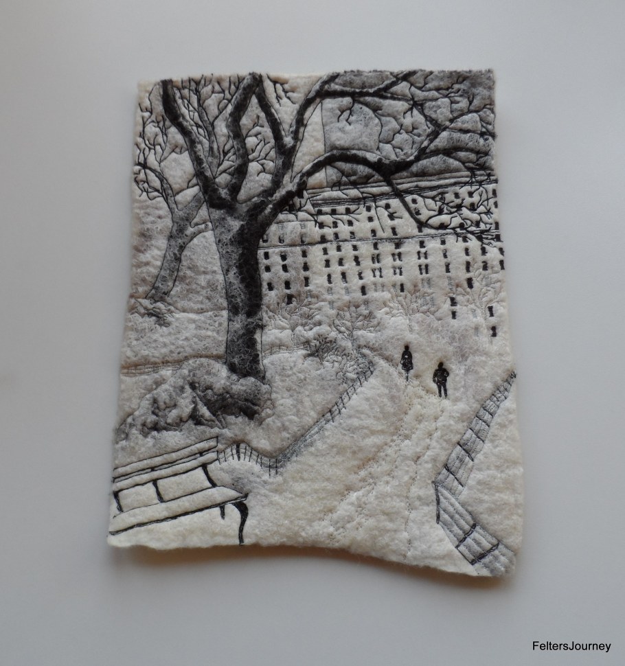 Панно войлок