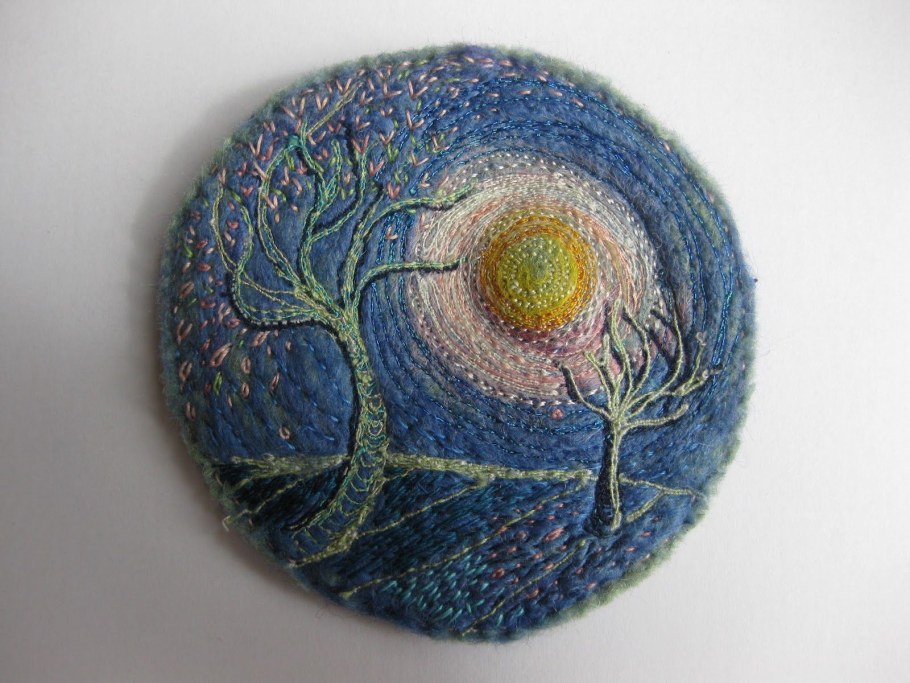 Войлочная вышивка