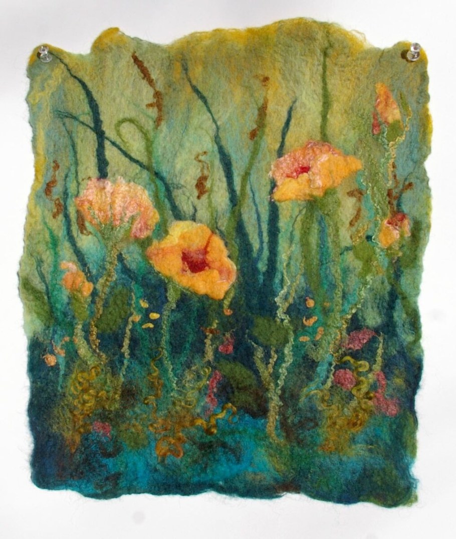 Мокрое валяние из шерсти