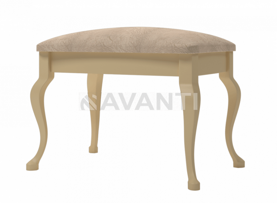 Банкетка "Азалия" (белый Пунто/белый), ИАКВИЛОН