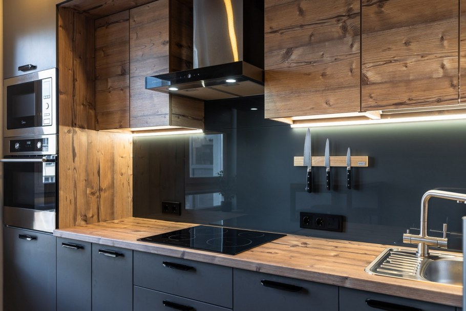 Кухня лофт дуб Вотан