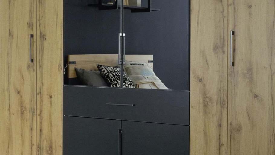 Книжный шкаф дуб Вотан