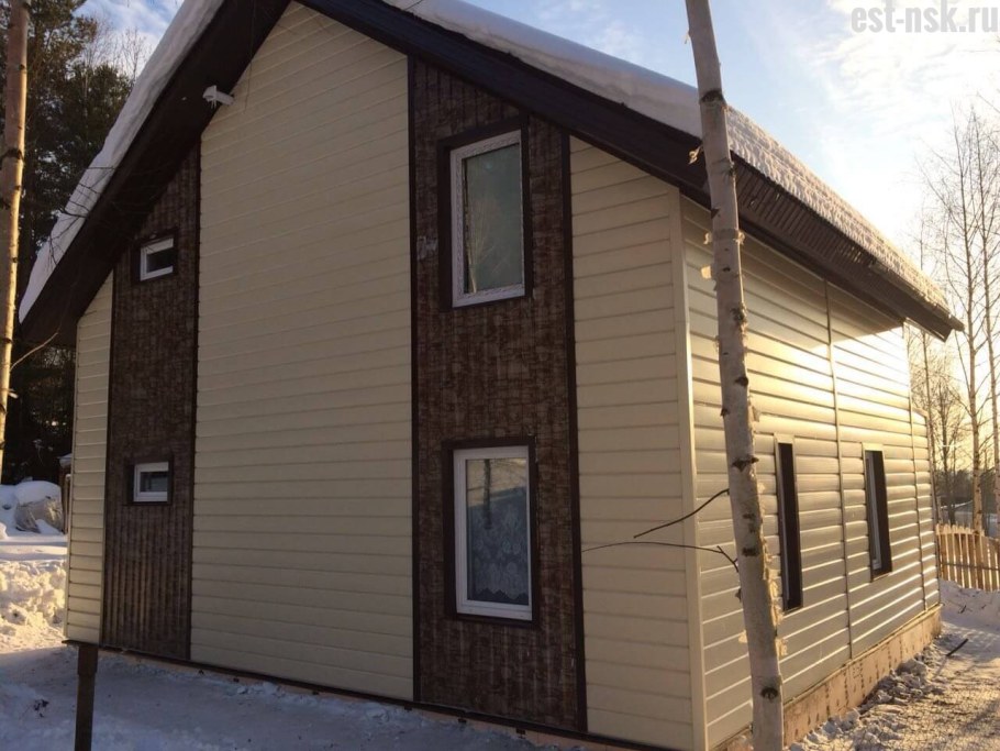 Сайдинг евробрус слоновая кость