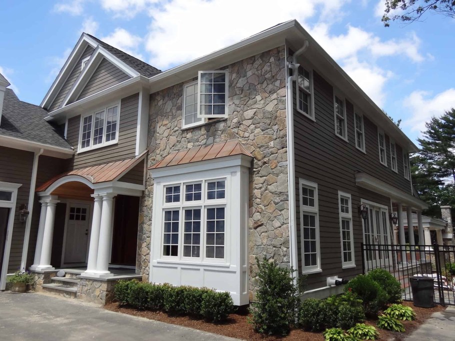 Отделка фасадов домов