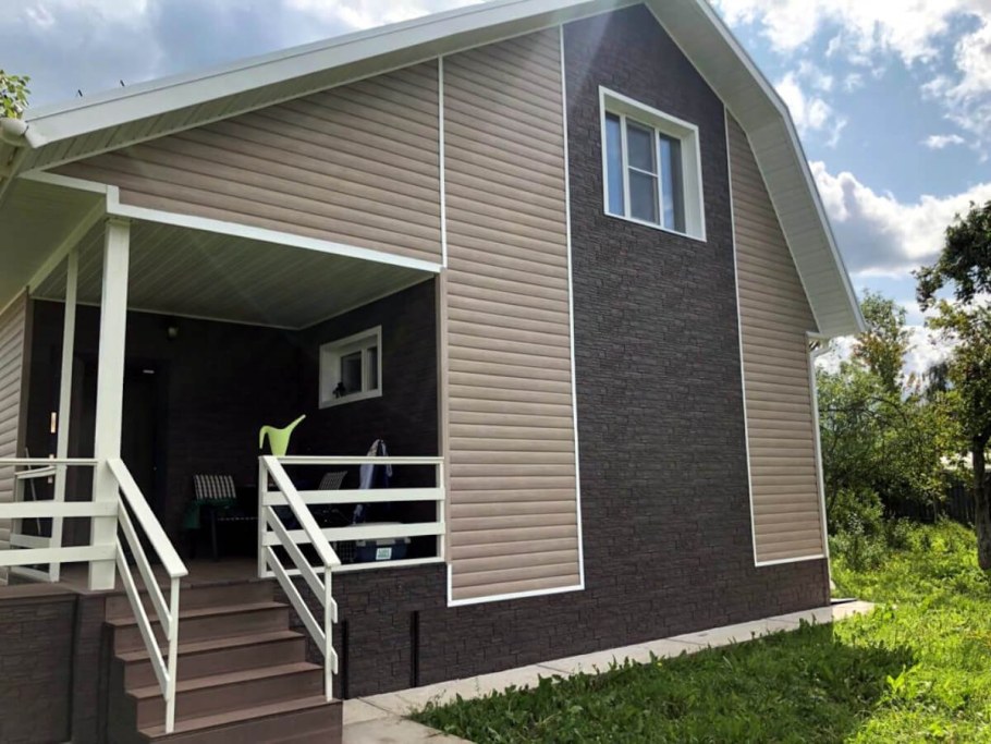 Сайдинг Docke Lux блок Хаус