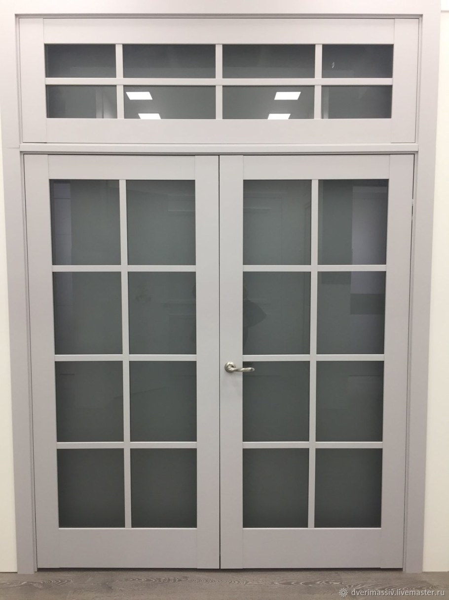 Двери с фрамугой 400 глухие