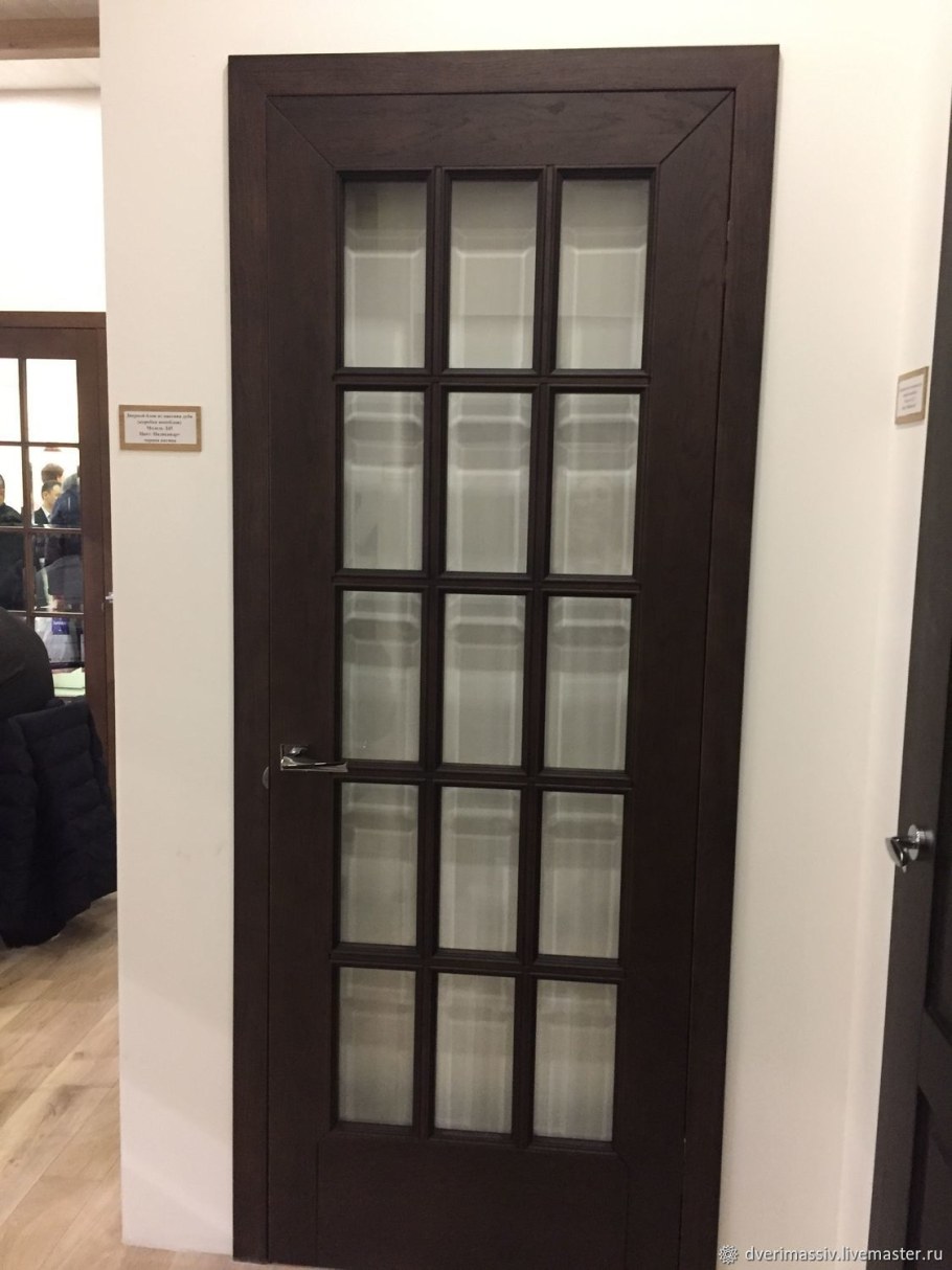 Двери классика английская решетка Нанотекс