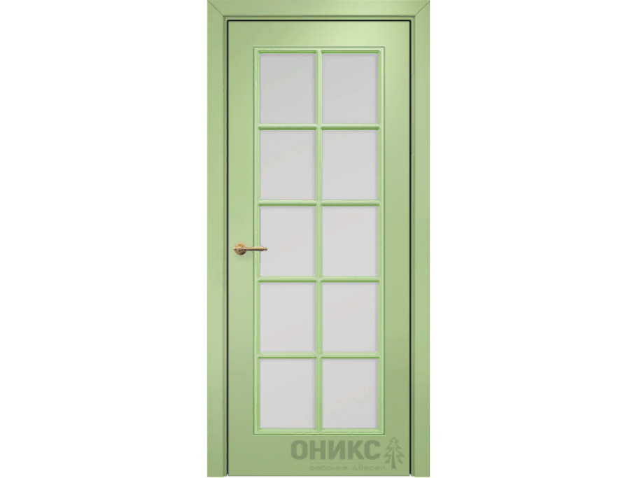 Оникс трио ДГ, эмаль фисташка