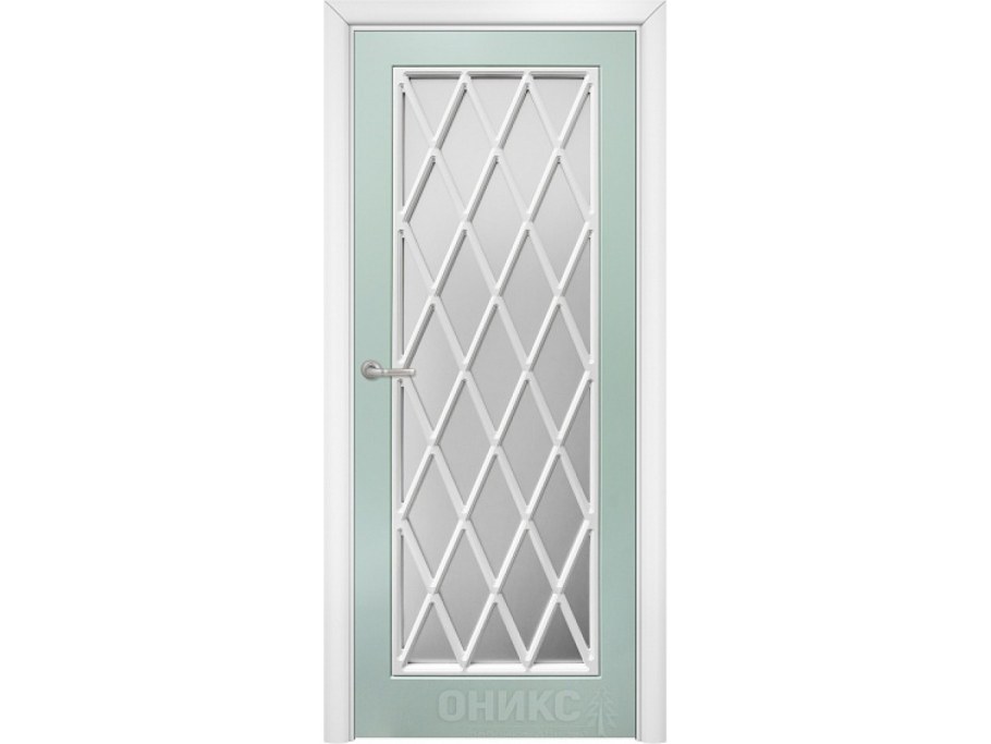 Турин с решёткой фрезерованный дверь