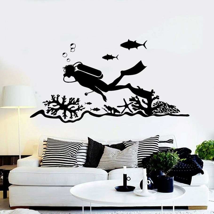 Виниловые наклейки Графика