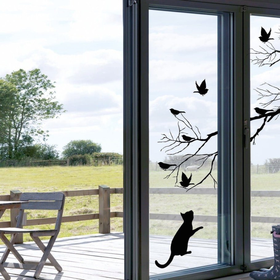 Наклейка интерьерная окно