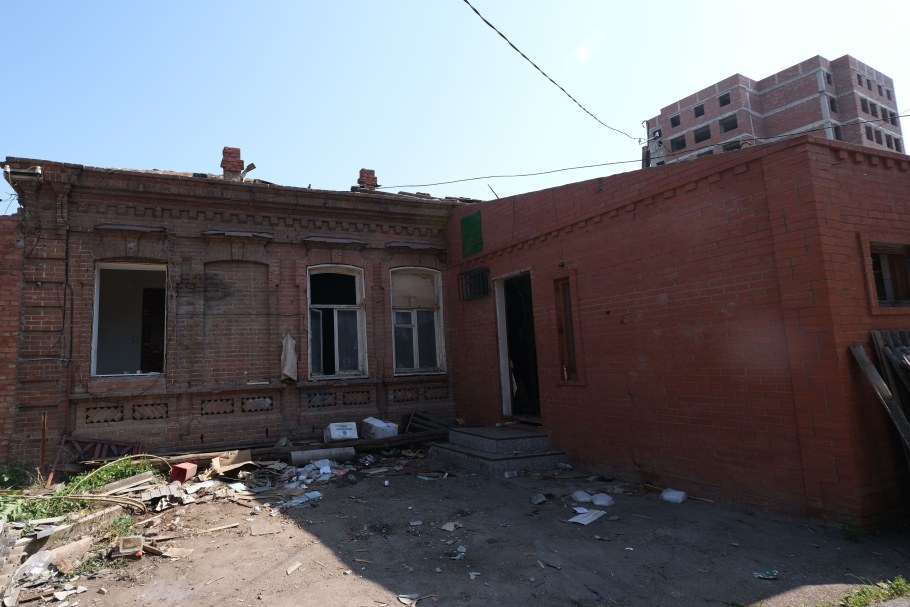 Дом сносят в Краснодаре