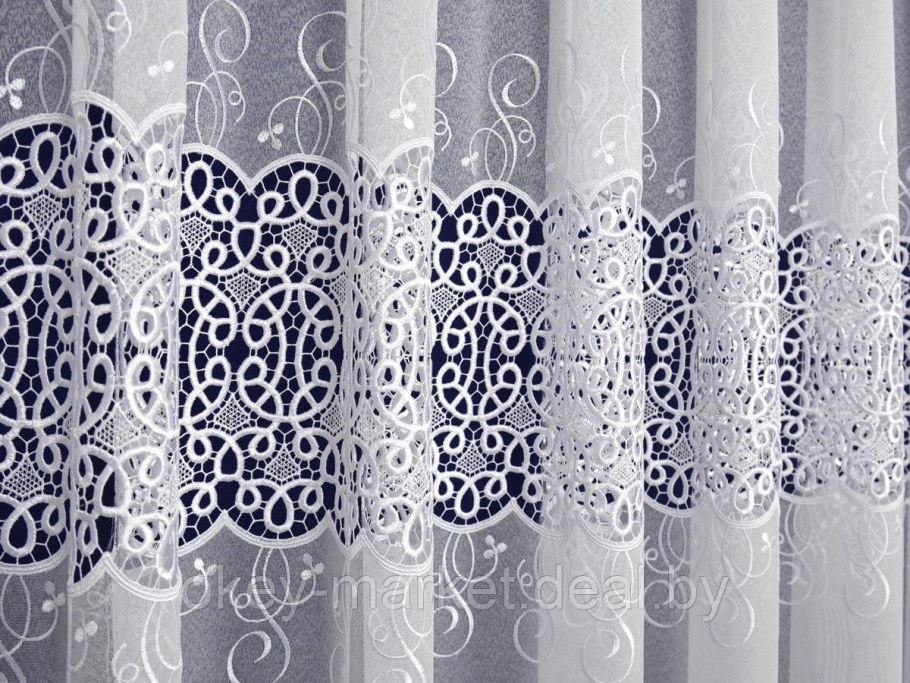 Тюль Снежная Королева 3 д Турция