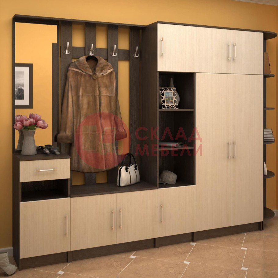 Модульная прихожая Машенька Стендмебель