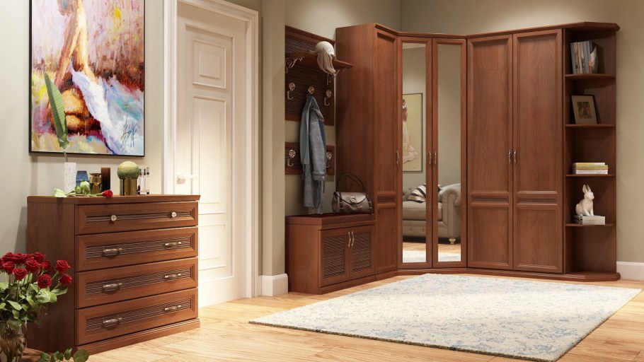 Лазурит прихожая Артемида орех