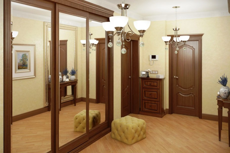 Красивая прихожая в квартире