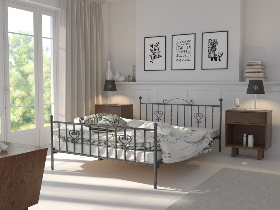 Икеа металлические кровати 140х200