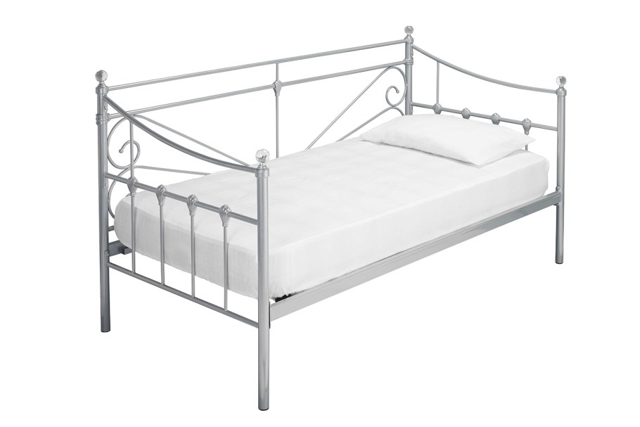 Икеа кровать металлическая белая полутороспальная