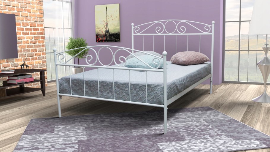 Кровать железная 120х200