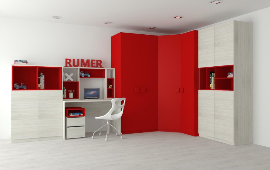 Подростковая и Молодежная мебель Румер-Аква к2 (модульная),