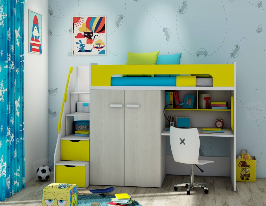 Мебель в детскую для мальчиков тематическая