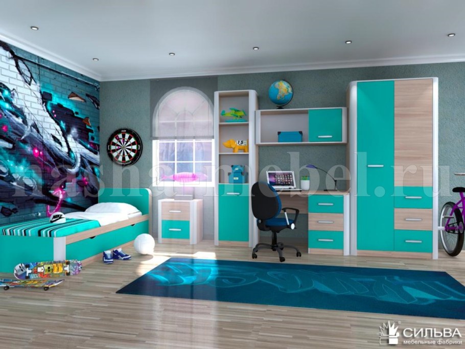 Детская Артек Сильва модульная мебель