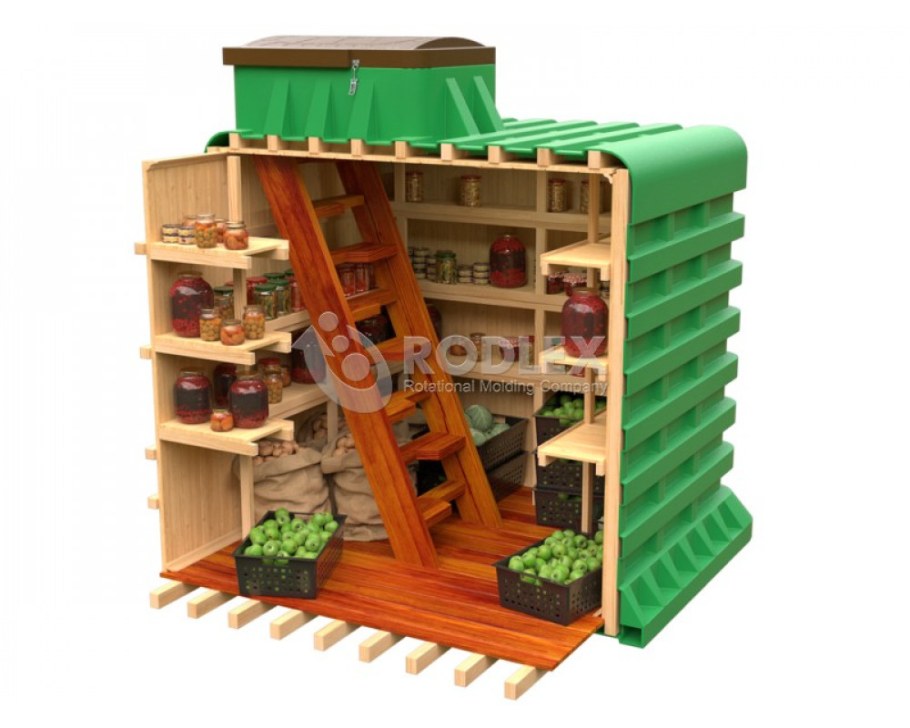 Пластиковый погреб «Тортила 3» Rodlex