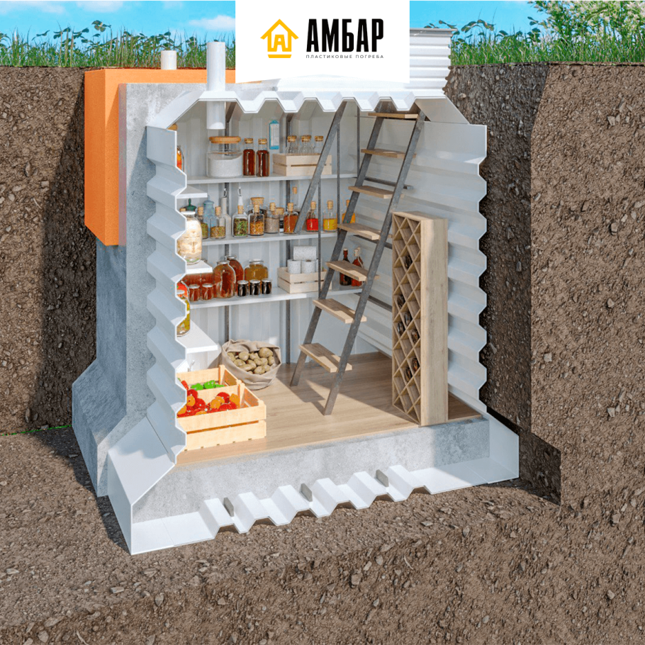 Погреб Амбар пластиковый