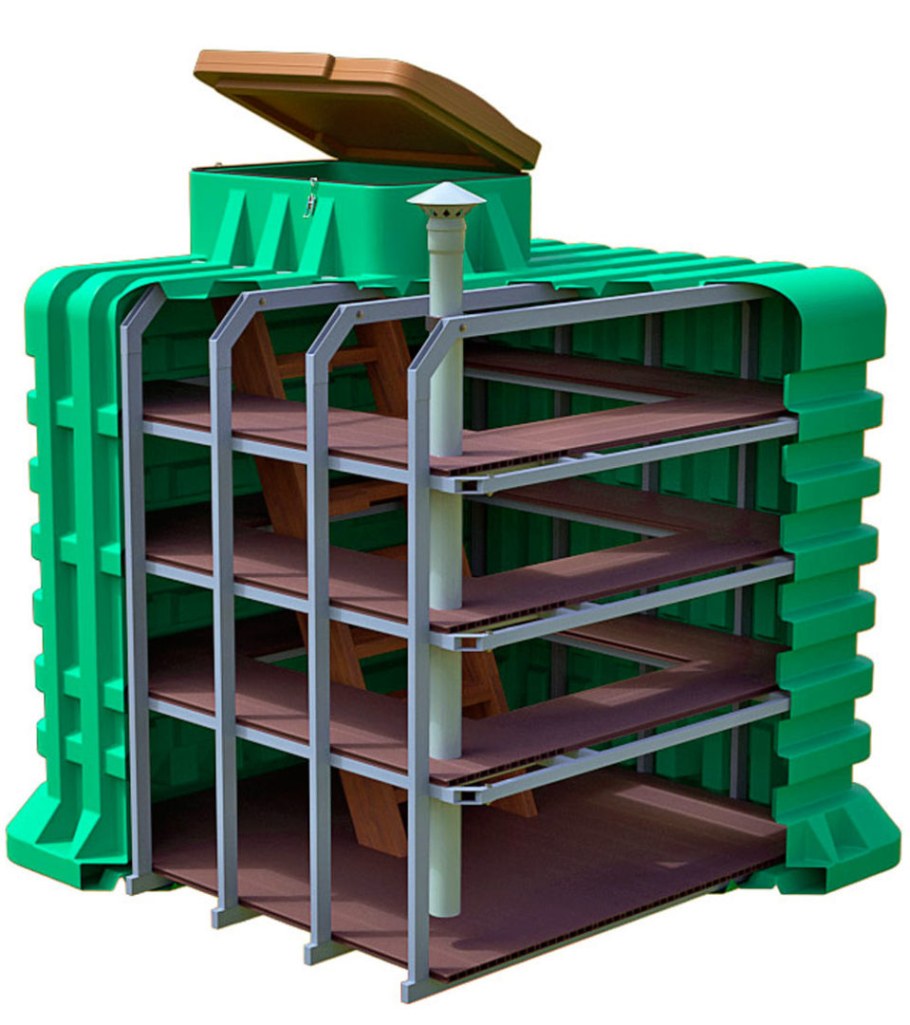 Пластиковый погреб «Тортила 3» Rodlex